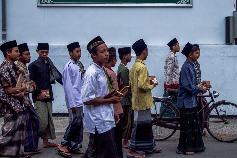 Ilustrasi pesantren. Pesantren ikut berjuang mempertahankan kemerdekaan Indonesia 
