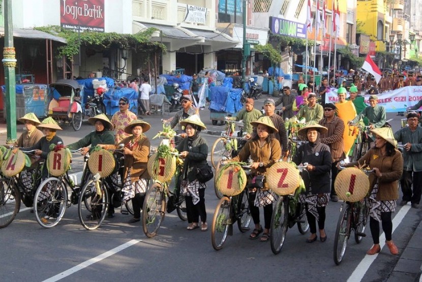 'Karnaval Ayo Melek Gizi' di Yogyakarta