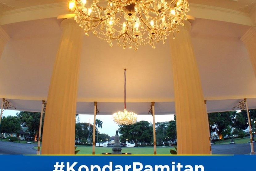 #KopdarPamitan Presiden SBY dan Ibu Ani Yudhoyono di Gedung Agung, Yogyakarta.