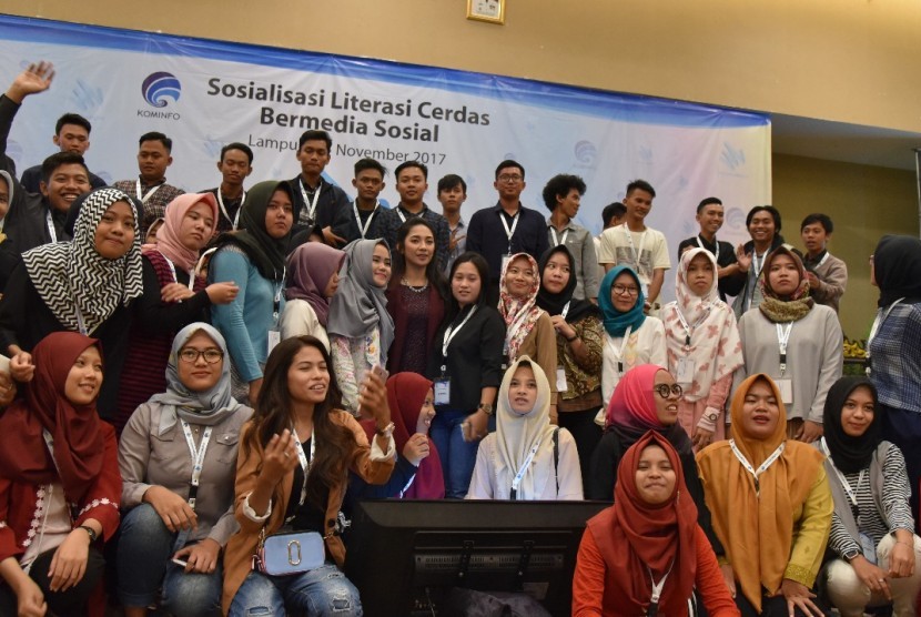 'Literasi Cerdas Bermedia Sosial' yang digagas Mudamudigital di Kota Bandar Lampung, (3/11).