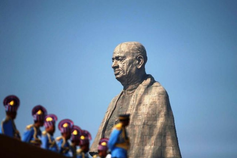 'Statue of Unity' patung tertinggi dunia itu ada di India