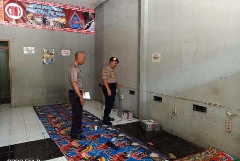  Sejumlah barang berharga raib di ruko rental PS depan SPBU Slogohimo Wonogiri. Dok. Polres Wonogiri