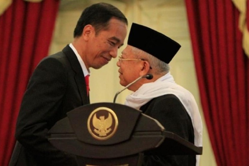  Presiden dan Wakil Presiden Terpilih Joko Widodo - Maruf Amin