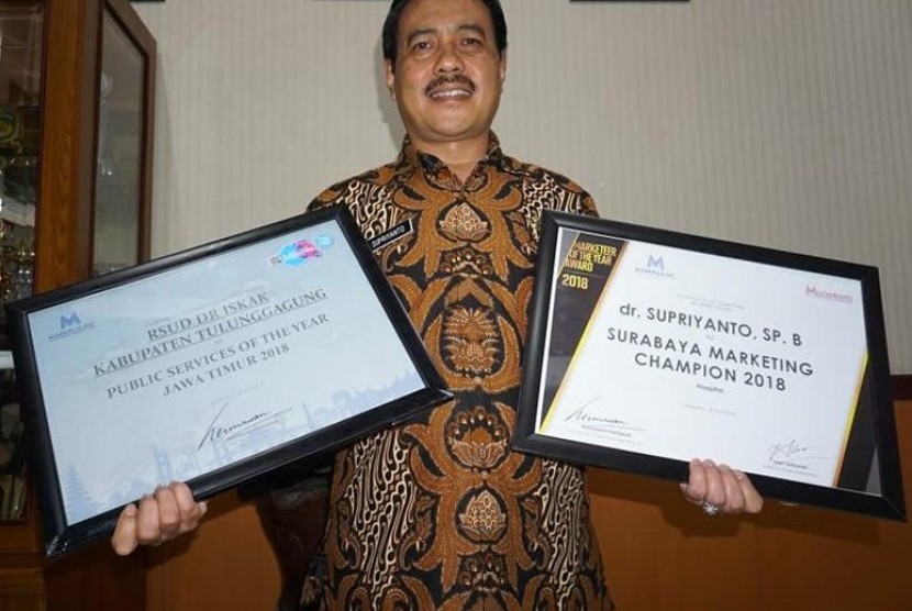 Supriyanto Dharmoredjo, Direktur RSUD dr. Iskak Tulungagung (Dok RSUD dr. Iskak)