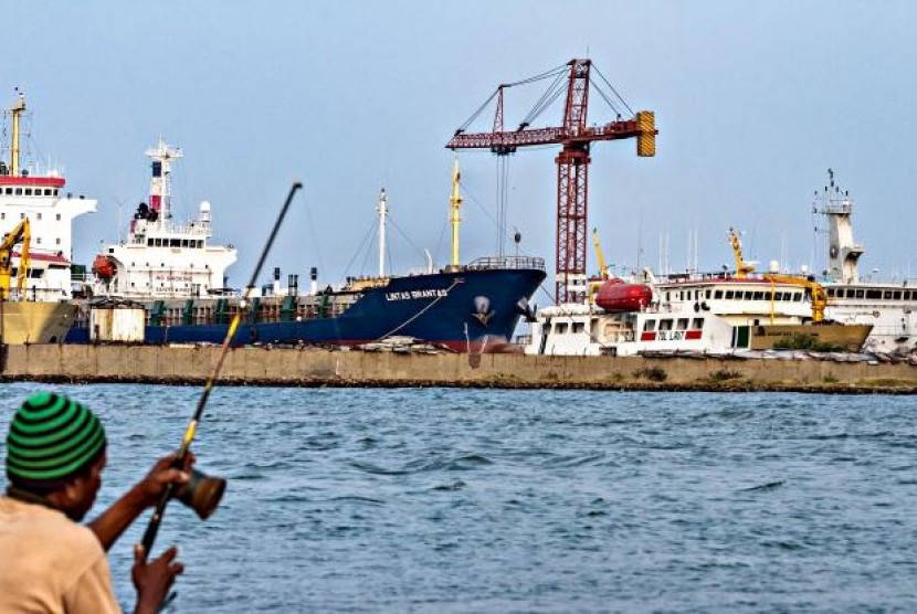 Digitalisasi Pelayanan Tol Laut, Kemenhub Gandeng Go-Jek. (FOTO: Aji Styawan)