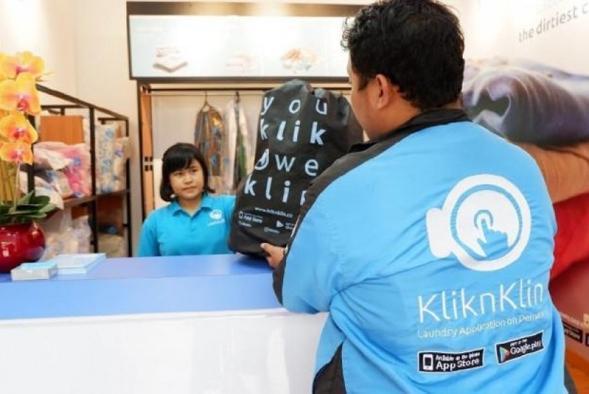 Startup Laundry KliknKlin Berencana Ekspansi ke Kancah International. (FOTO: Agus Aryanto)