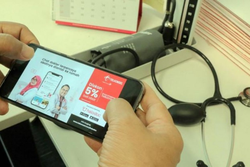 Telkomsel Tebar Diskon 3 Bulan Layanan Halodoc. (FOTO: Telkomsel)