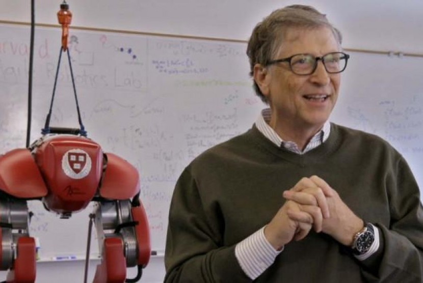 Bill Gates 'Cekoki' Pekerjanya Dua Buku Ini. (FOTO: Instagram/thisisbillgates)