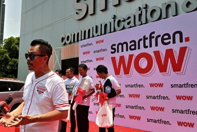 Smartfren Rencana Ikut Uji Coba Palapa Ring Timur. (FOTO: Bernadinus Adi Pramudita)