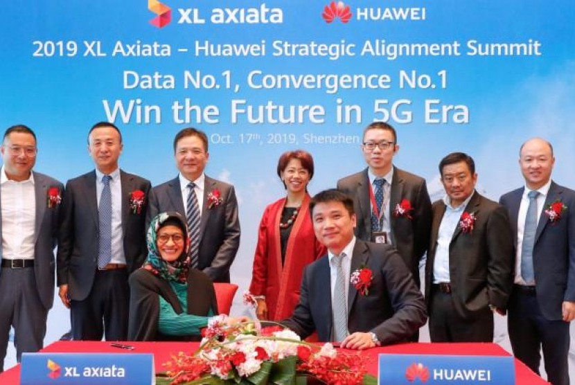 XL Axiata Gaet Huawei Kelola Jaringan 2G hingga 5G. (FOTO: Huawei)