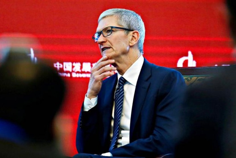 Bos Apple: Pepatah Itu Bullshit!. (FOTO: Reuters/Thomas Peter)