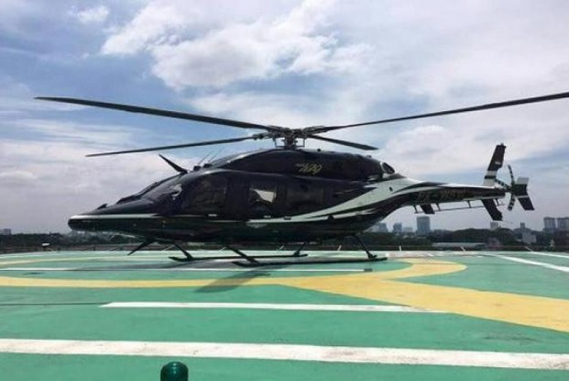 Taksi dan Ojek Online Enggak Jaman, Aplikator Ini Tawarkan Helikopter Online!. (FOTO: Istimewa)