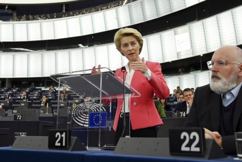 Ursula von der Leyen menjadi perempuan pertama di pucuk Komisi Uni Eropa