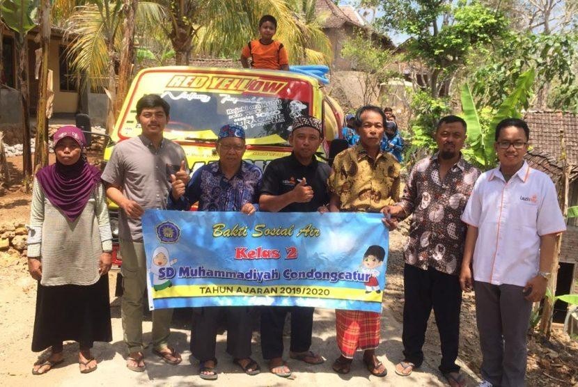 Siswa SD Muhammadiyah Concongcatur Peduli Kekeringan Gunung Kidul  