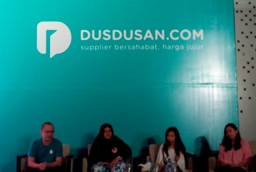 Dusdusan.com Gandeng Merdis International untuk Tambah Lini Produk. (FOTO: Dina Kusumaningrum )
