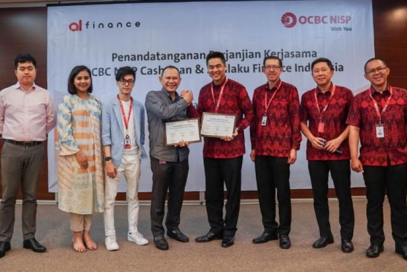 Akulaku Kerja Sama dengan Bank OCBC NISP. (FOTO: Akulaku)