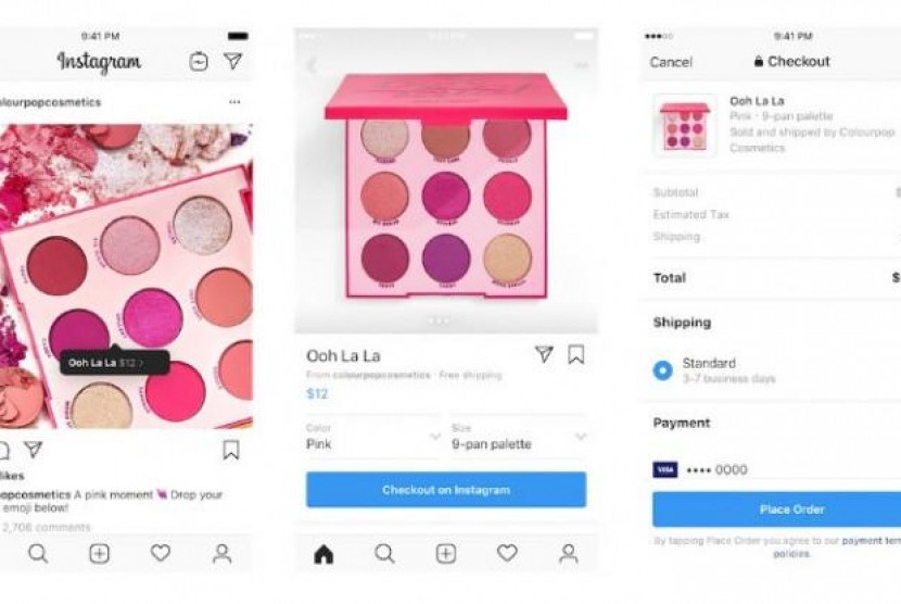 Di Instagram Bisa Coba Dulu Sebelum Belanja. (FOTO: Instagram)