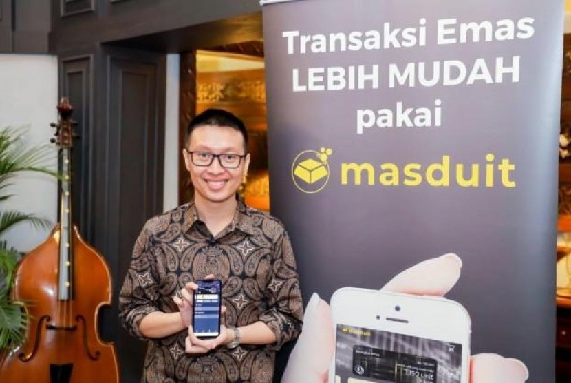 Keren, Masduit Layani Transaksi Emas Lewat WA dan IG. (FOTO: Masduit)