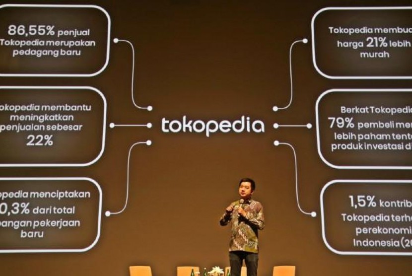 Transaksi Tokopedia Akan Tembus Rp222 Triliun di Tahun 2019. (FOTO: Bernadinus Adi Pramudita)