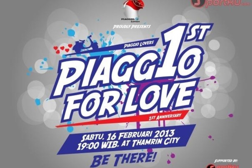 Piaggio For Love, Ulang Tahun Piaggio Lovers Pertama