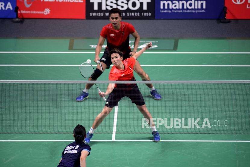 Pebulu Tangkis Indonesia Tontowi Ahmad dan Liliyana Natsir 