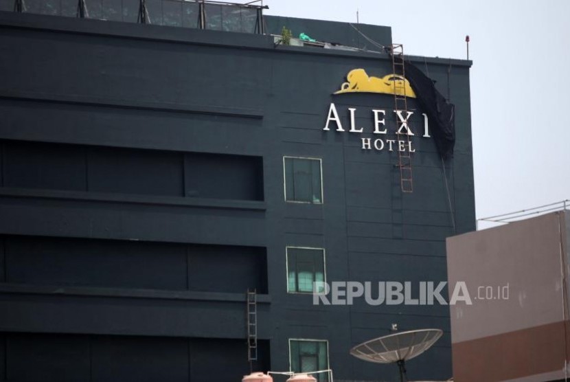 Gedung Hotel Alexis, Jakarta, Selasa (31/10).