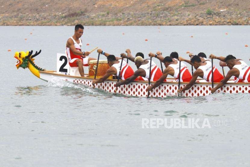 Timnas perahu naga Indonesia/ilustrasi.