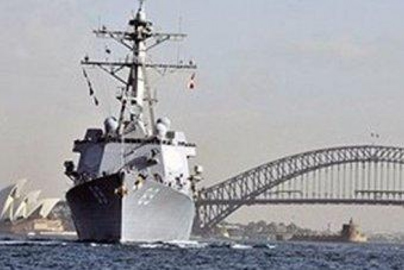 Kapal milik Angkatan Laut Australia