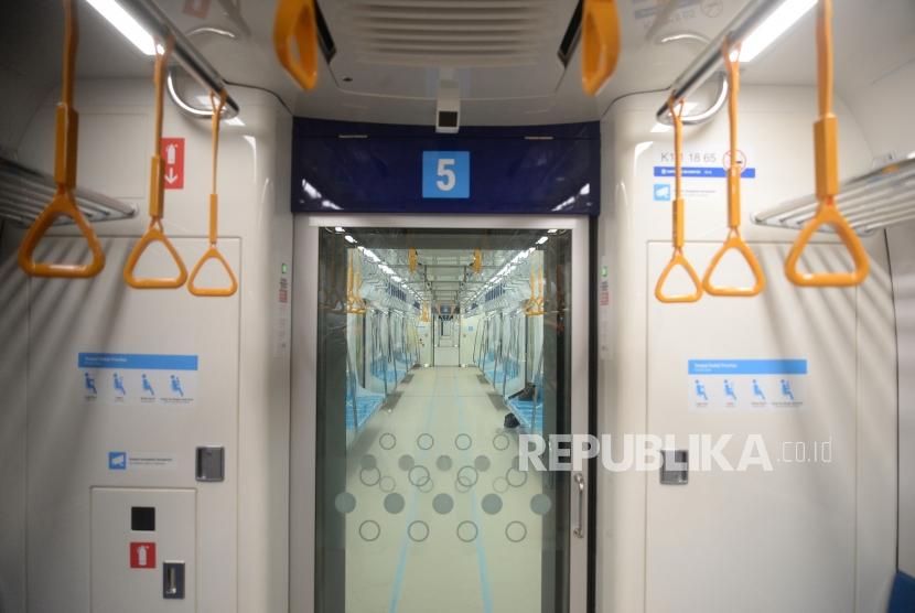 Penamaan MRT Jakarta. Kereta Moda Raya Terpadu (MRT) Ratangga. ilustrasi