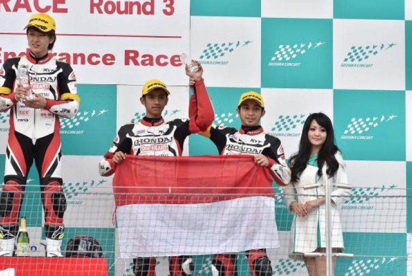 Pembalap Indonesia Podium Ketiga di Suzuka 2-Hour
