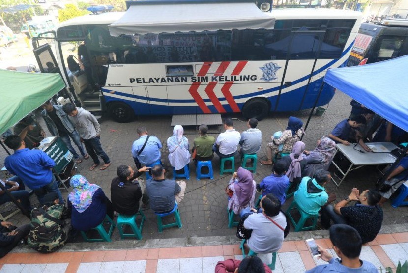 Jadwal SIM Keliling Polrestabes Bandung 7 Agustus 2019