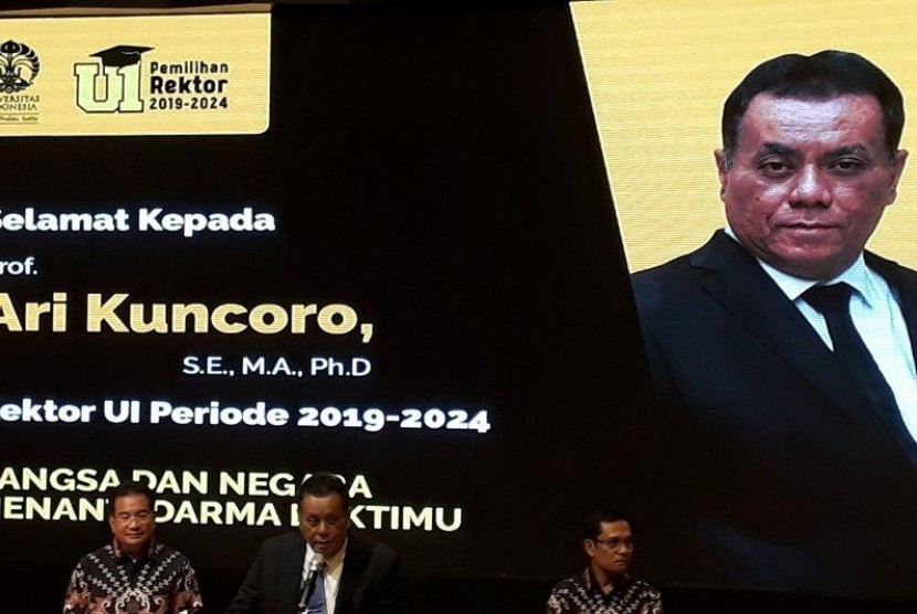 Ini Rekam Jejak Rektor Baru Universitas Indonesia ...