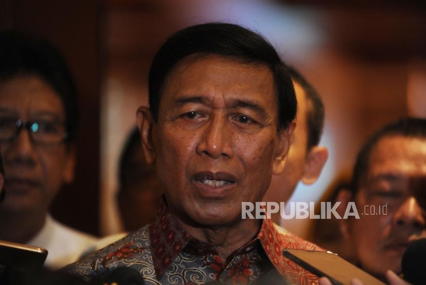 Coordinating Political, Legal, and Security Affairs Minister Wiranto