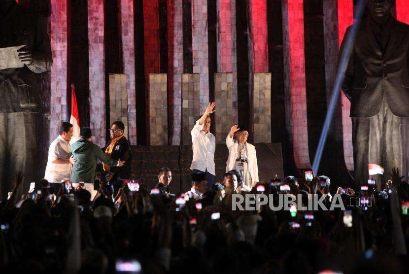 Pasangan Capres Petahana dan Cawapres, Joko Widodo (Jokowi) - Ma'ruf Amin 