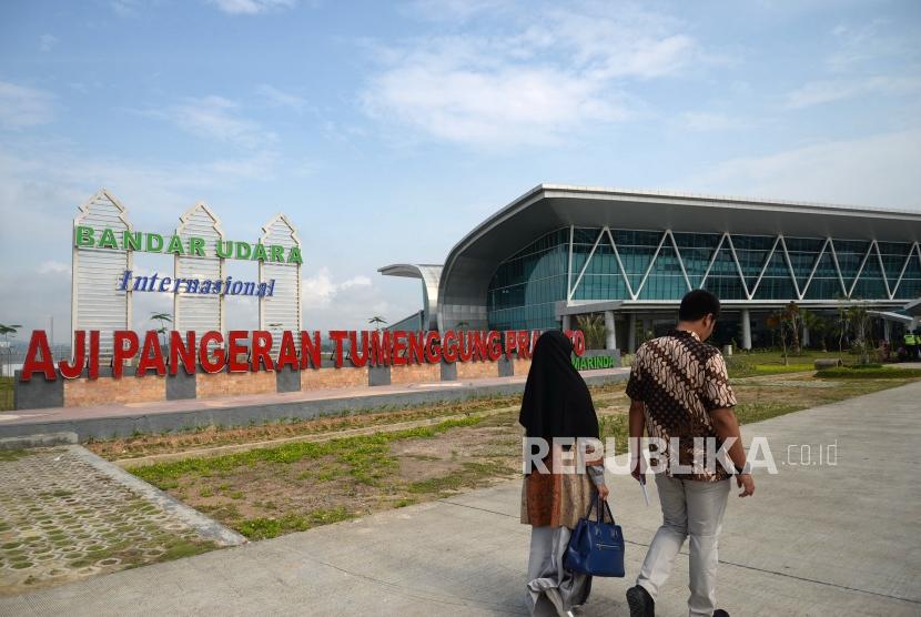 Bandara Aji Pangeran Tumenggung Pranoto, Samarinda, Kalimantan Timur.