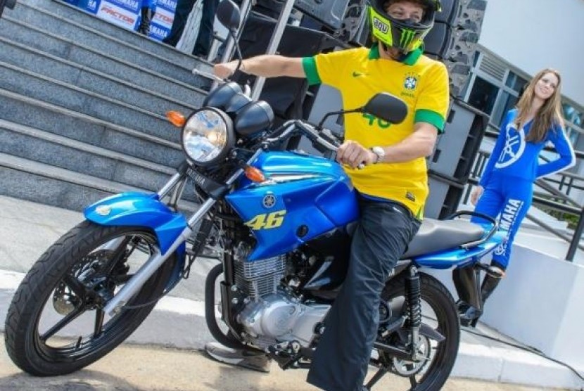 Tamasya ke Brazil, Rossi Perkenalkan Yamaha Factor 125