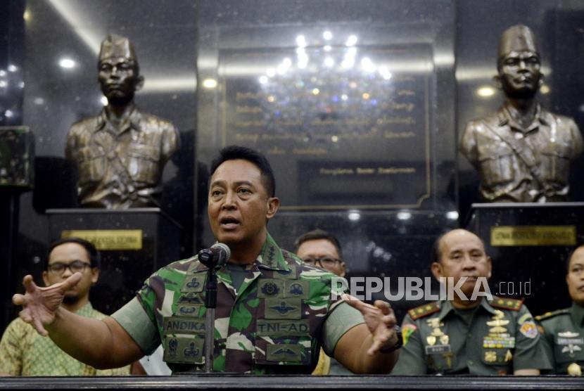Kepala Staf Angkatan Darat (Kasad) Jenderal TNI Andika Perkasa.