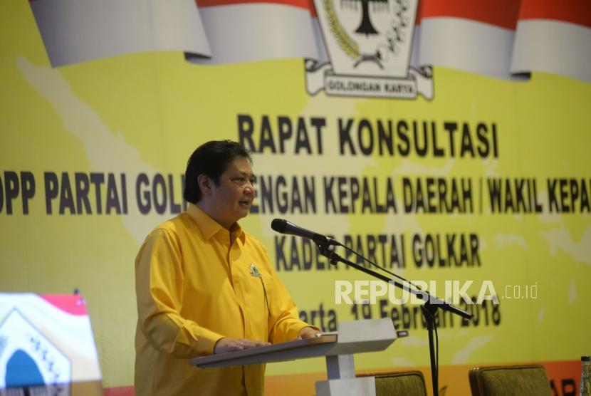 Ketua Umum Partai Golkar Airlangga Hartarto