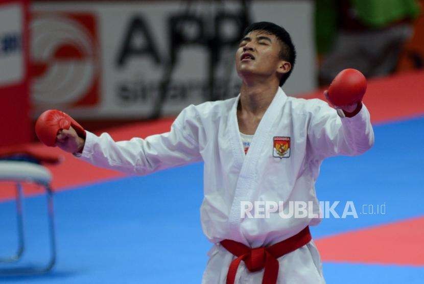 Karateka Indonesia Arrosyiid Rifki Ardiansyah 