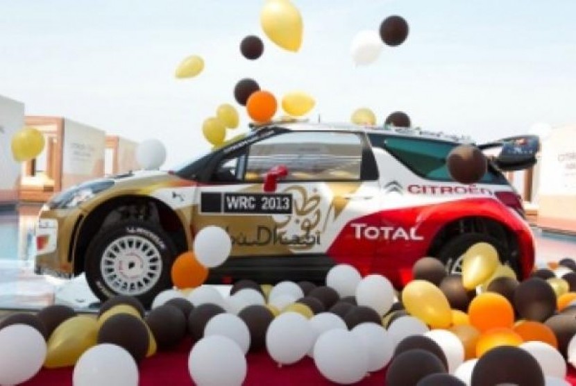 Citroen Launching Mobil WRC Musim 2013 di Abu Dhabi