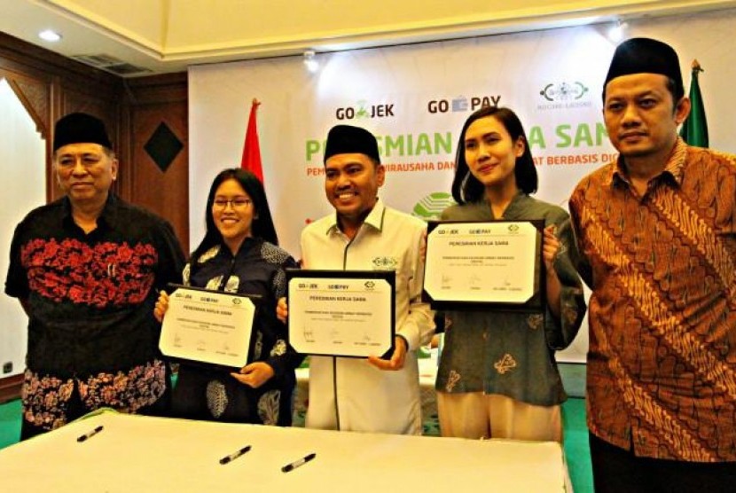 Go-Jek Perkuat Kerja Sama dengan NU. (FOTO: Go-Jek)