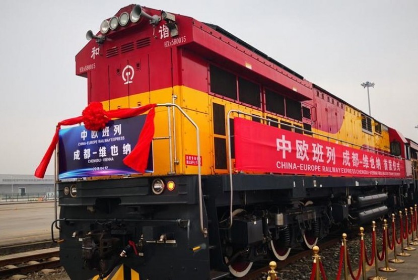Jalur sutra baru Cina ke Eropa berakhir di Duisburg, Jerman.