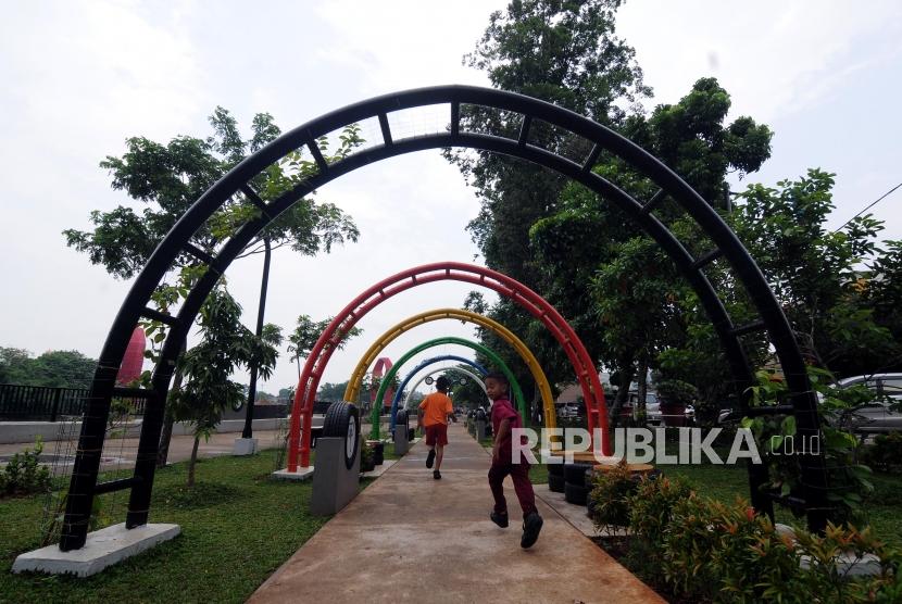 Penutupan wisata taman tematik ditutup hingga 30 Maret mendatang (Foto: Ilustrasi taman tematik Kota Tangerang)