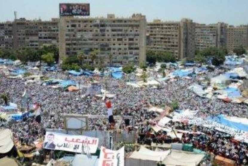 Demo pendukung Mursi