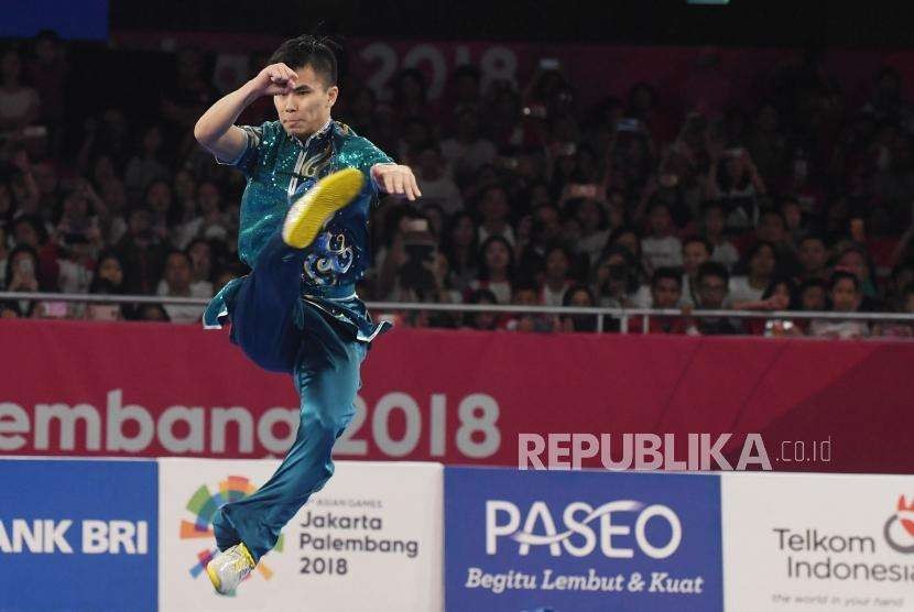 Atlet Wushu Indonesia Edgar Xavier Marvelo akan tampil membela tim wushu di SEA Games 2019.