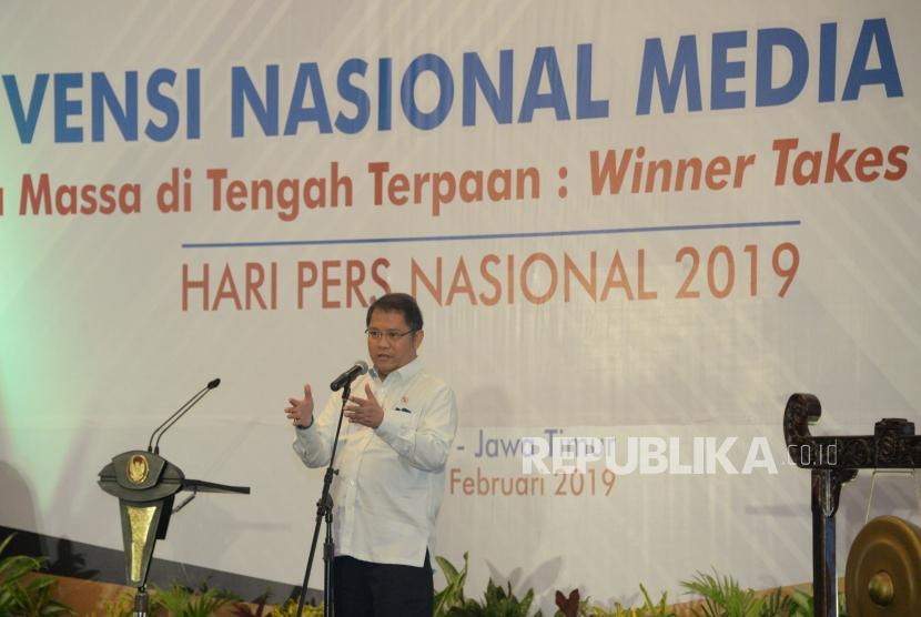 Menteri Komunikasi dan Informatika Rudiantara