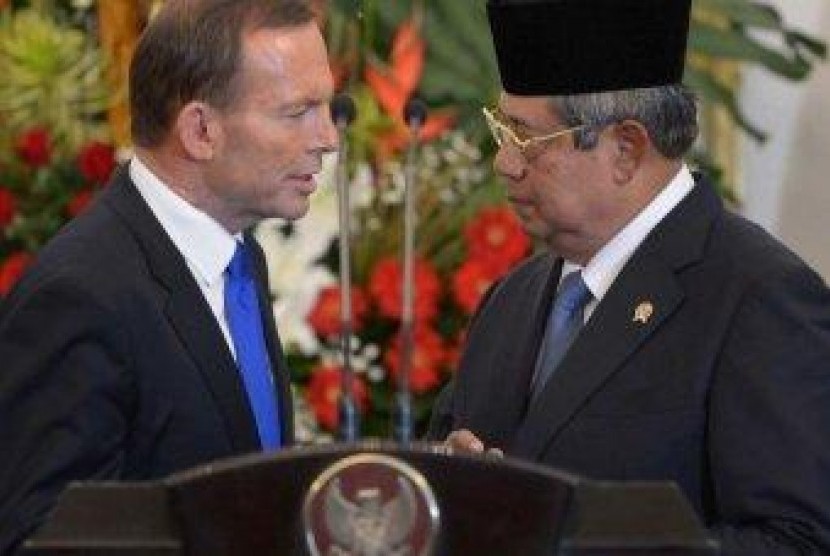 Tony Abbott dan Susilo Bambang Yudhoyono