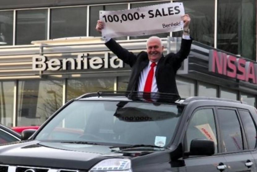 Sukses Jual 100 Ribu Unit Nissan, Salesman Ini Pensiun