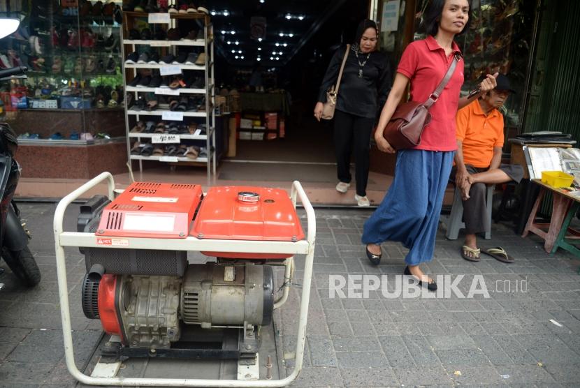 Genset dipakai ketika mengalami pemadaman listrik, Jakarta