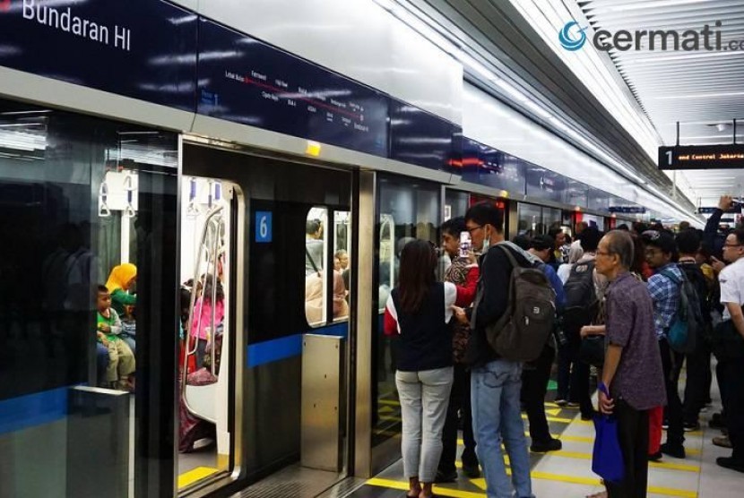 Beroperasi 2025, Ini Rute Stasiun MRT Bundaran HI-Kampung Bandan